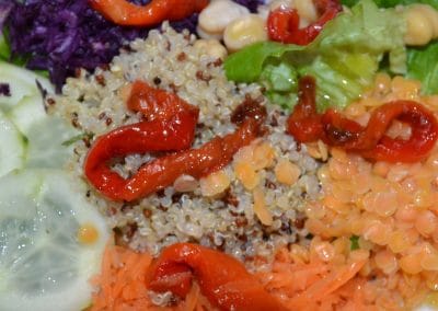 Assiette à composer avec Topping II